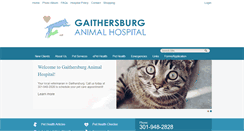 Desktop Screenshot of gburganimalhospital.com