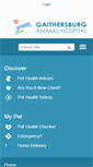 Mobile Screenshot of gburganimalhospital.com